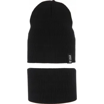 Čepice ČEPICE ZIMNÍ CHLAPECKÁ NÁKRČNÍK AGBO DĚTSKÝ SET PODZIMNÍ PŘECHODNÝ