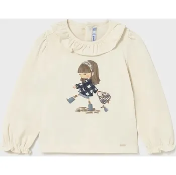 Chlapecké tričko Dětské tričko s dlouhým rukávem Mayoral 2076.4C.Baby.9BYA modrá 95X, vel. 104