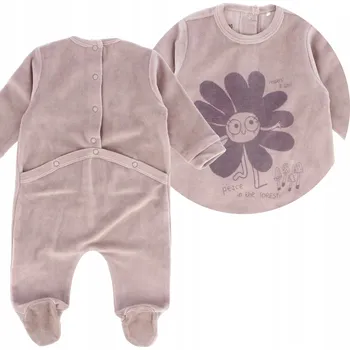 Overal Dívčí Komfortní Příjemné na Dotek Měkké Premium 3M/56 cm