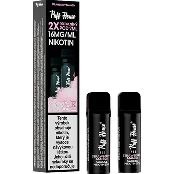 POD 2PCS STRAWBERRY MANGO PUFF HOUSE