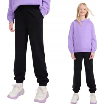 4F DÍVČÍ TEPLÁKY JOGGERY 122 TTROF1189 SS25