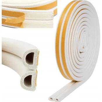 Těsnění do okna a dveří Těsnění Goldflex 7 mm x 0,9 cm x 600 cm bílé