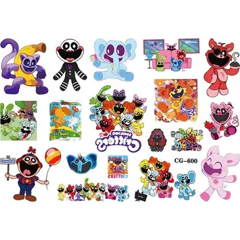 Tetování Barevné tetování „Zvířátka“ – Radost pro malé objevitele! (1 ks)