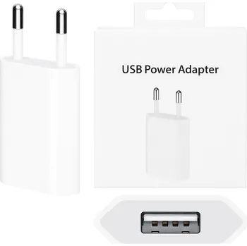 Síťová nabíječka pro iPhone Samsung USB A univerzální 1000 mA 1A 5V