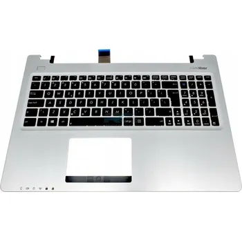 Šasi notebooku Kryt Palmrest Klávesnice ASUS V550C V550CA