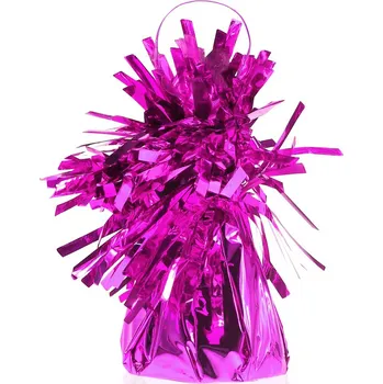 Balónek GoDan Balonkové těžítko třásně růžové tmavé metalické, 145 g