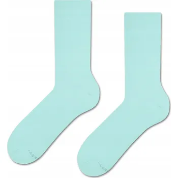 Pánské ponožky AMAZON BASIC světle modré ponožky 41-46 Pure Sky