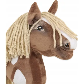 Hobby horsing Hobby Horse Malý koník na tyči Premium - western III hnědák se světlou hřívou A4