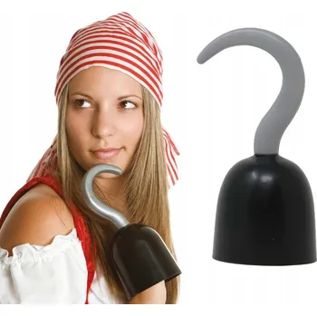 Karnevalový kostým Pirátký hák Pirát Kostým Doplněk Maškarní