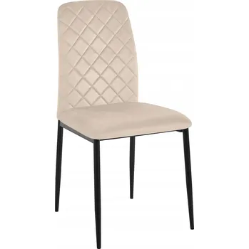 Jídelní židle Židle eHokery velur béžová 1 ks