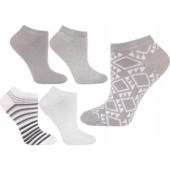 Dámské ponožky Dámské Kotníkové Ponožky MORAJ 5 párů, velikost 35-38