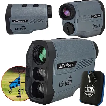 Měřící laser Profesionální laserový dálkoměr pro lov a golf 650m s kompenzací náklonu