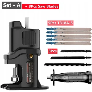 Vrták PILA OCASKA ADAPTÉR NÁSTAVEC NA VRTAČKU 9 nožů