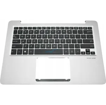 Šasi notebooku Palmrest Klávesnice Asus Zenbook UX410U UX410UA / Sil