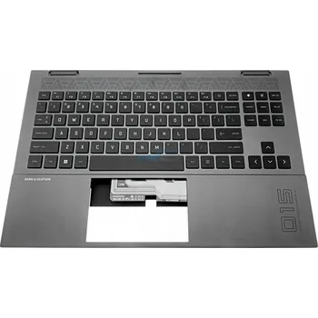Šasi notebooku Palmrest + Klávesnice HP Omen 15-EK 15-EN / LED V1