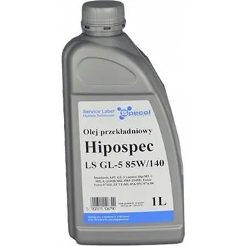 Převodový olej Převodový olej Hipospec GL-5 85W140 LS 1L