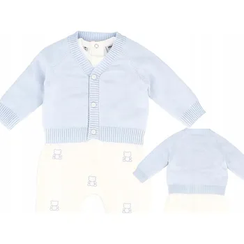 Kojenecký overall Roztomilá sada Overal s Bavlna medvídkem ve svetru, vysoká bavlna, 1M/50 cm