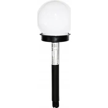 Venkovní osvětlení Osvětlovací sloupek kulatý Milagro s integrovaným LED zdrojem, 34 cm, černý