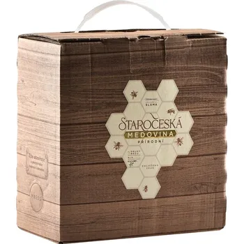 Včelařství Sláma Staročeská medovina přírodní 13 %, 3 l