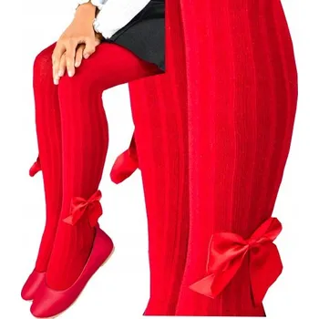 Dívčí oblečení Dětské bavlna punčocháče Noviti červené velikosti 122