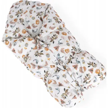 Zavinovačka Dětská vázací zavinovačka z vlny - příroda