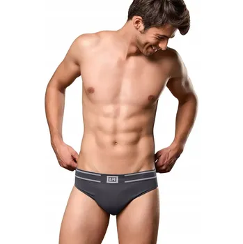 Slipy Luigi Di Focenza Slipy šedé, velikost L/XL