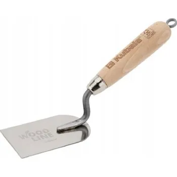 Zednická lžíce KUBALA Štuková lžíce nerezová svařovaná WOOD LINE 100 mm (5904)