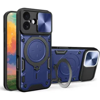 Pouzdro na mobilní telefon Kryt iPhone 17, Techsuit CamGuard Pro - modrý