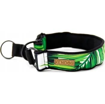 Obojek pro psa KenDog Obojek Listy Monstera 5cm M polostahovací