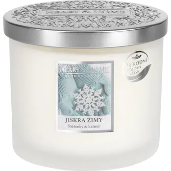 Party dekorace Svíčka elipsa - Jiskra zimy