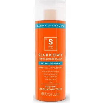 Barwa Siarkowa Sírové exfoliační tonikum proti akné 200 ml