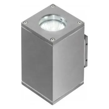 Nástěnné svítidlo Zahradní nástěnné svítidlo AZzardo šedé GU10 50 W