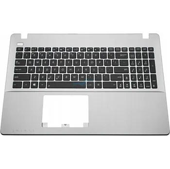 Šasi notebooku Kryt Palmrest + Klávesnice Asus A550C A550CC A550V / Sil