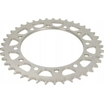 Nářadí na motocykly 12323-41 ROZETA ZADNÍHO KOLA MOTO. OCELOVÁ, POZINKOVANÁ, STŘÍBRNÁ AFAM