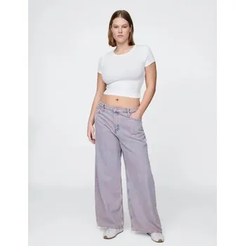 Dámská móda Džíny pro ženy GAP Baggy Rose Mist Pink 734241-00 Velikost: 31REG - standardní délka Tričko zdarma při nákupu nad 3000,-!