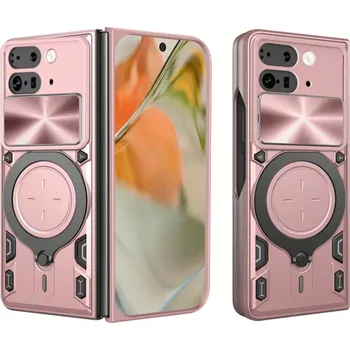 Pouzdro na mobilní telefon Kryt Google Pixel 9 Pro Fold, Techsuit CamGuard Pro - rose gold
