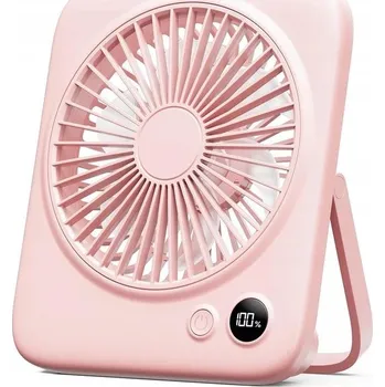 Domácí ventilátor Mini ventilátor Sounix BOTC8721049727056, růžový