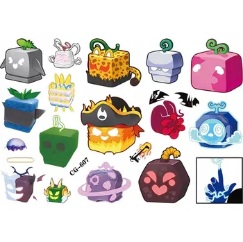 Tetování Magické tetování pro děti – Barevný svět fantazie (1 ks)