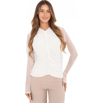 Dámská halenka Italy Moda halenka s dlouhým rukávem, střih klasický, univerzální velikost