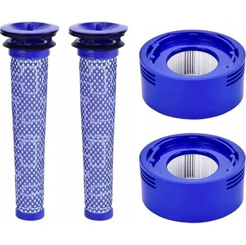 Vysavač SADA 4KS FILTRŮ HEPA VYSAVAČ DYSON V7 V8 V6 DC, NÁHRADNÍ DÍL