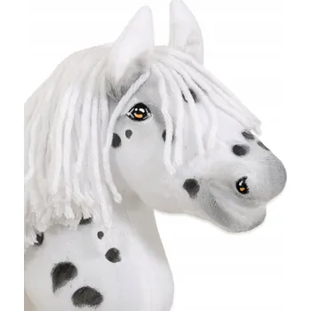 Hobby horsing Hobby Horse Malý koník na tyči Premium - strakoš A4