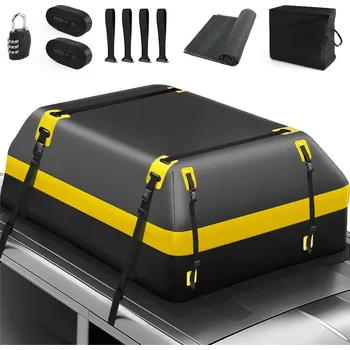 Střešní box STŘEŠNÍ BOX TAŠKA NA AUTO SKLÁDACÍ PEVNÁ