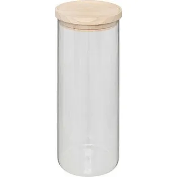 Dóza na potraviny NÁDOBA NA POTRAVINY NA ŠPAGETY SKLENĚNÁ HERMETICKÁ 1,6 l 27 x 10 cm