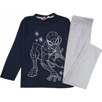 Dívčí pyžamo Dívčí pyžamo, bavlna , dlouhý rukáv, Spiderman 110/116 ER01M