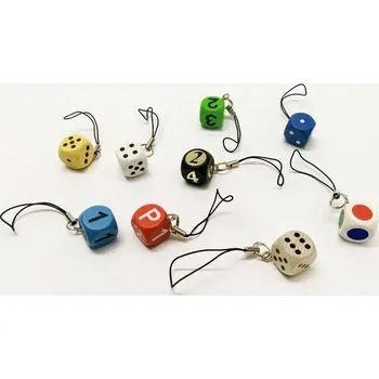 Detoa Klíčenka kostka barevná 1 ks