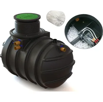 Čistička odpadních vod Domovní ČOV BioFicient 1 Kingspan pro 1-6 EO Model: BioFicient 1 pro až 6 EO INT