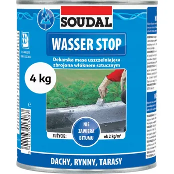 Tmel Těsnicí tmel Soudal šedý 1 l