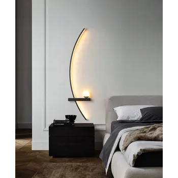 Nástěnné svítidlo Nástěnné svítidlo Eltershopping černé integrovaný LED zdroj 100 W