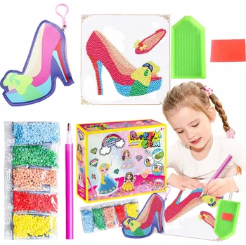 Diamantové malování Diamantové vyšívání malování diamanty mozaika 5D Vyšívání pro děti zábava