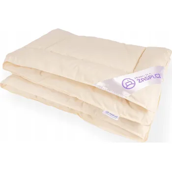 přikrývka Letní vlněná přikrývka Anička do postýlky ve smetanovém 465/110